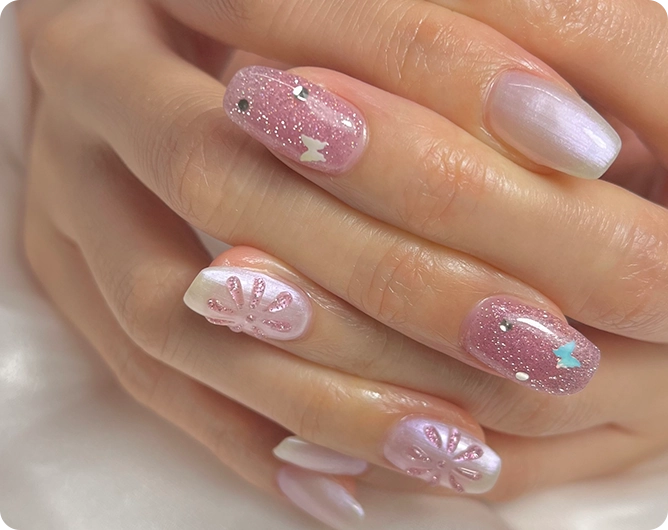 烏丸御池の自爪に優しいジェルネイルサロンPlaisir-Nail-｜削らないパラジェルで薄い爪・二枚爪・弱い爪も安心してネイルを楽しめる大人女性向けネイルサロン