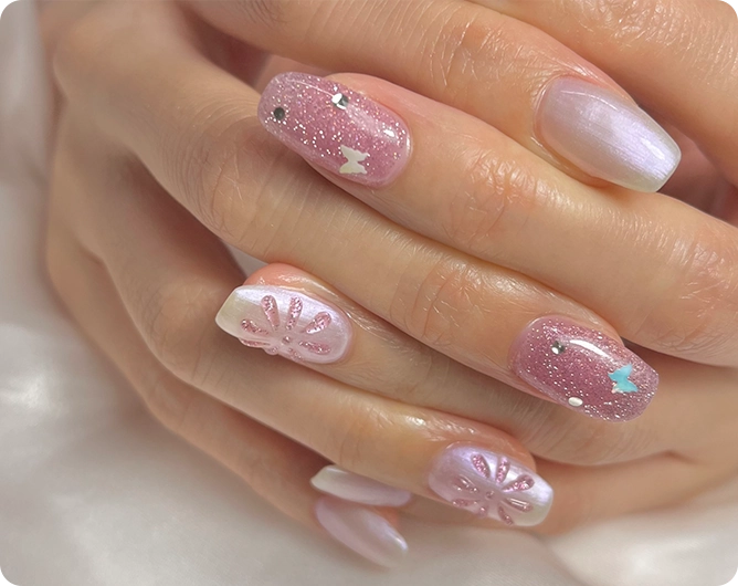 烏丸御池の自爪に優しいジェルネイルサロンPlaisir-Nail-｜削らないパラジェルで薄い爪・二枚爪・弱い爪も安心してネイルを楽しめる大人女性向けネイルサロン