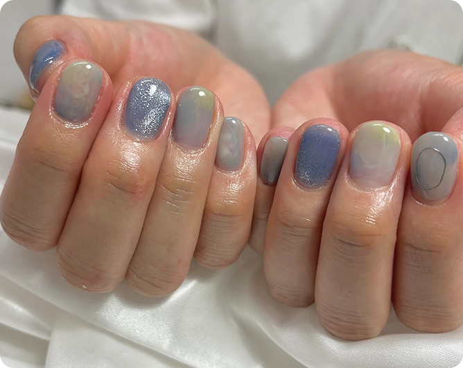 烏丸御池の自爪に優しいジェルネイルサロンPlaisir-Nail-｜削らないパラジェルで薄い爪・二枚爪・弱い爪も安心してネイルを楽しめる大人女性向けネイルサロン