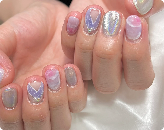 烏丸御池の自爪に優しいジェルネイルサロンPlaisir-Nail-｜削らないパラジェルで薄い爪・二枚爪・弱い爪も安心してネイルを楽しめる大人女性向けネイルサロン