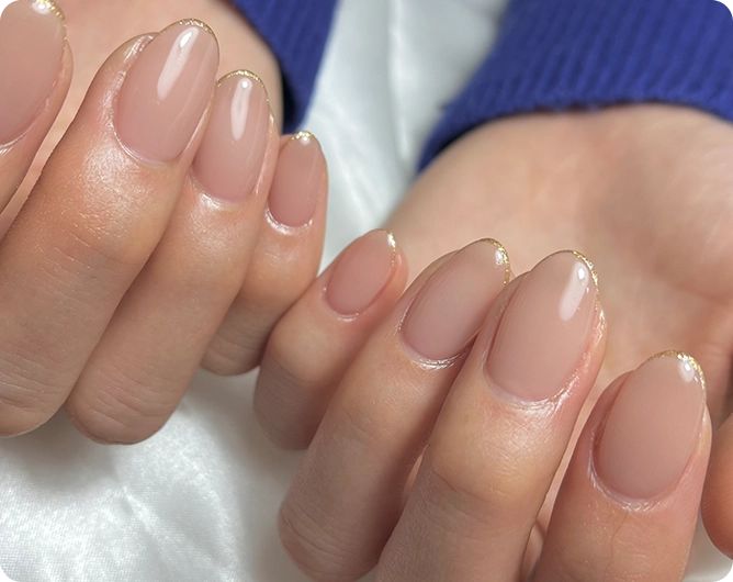 烏丸御池の自爪に優しいジェルネイルサロンPlaisir-Nail-｜削らないパラジェルで薄い爪・二枚爪・弱い爪も安心してネイルを楽しめる大人女性向けネイルサロン