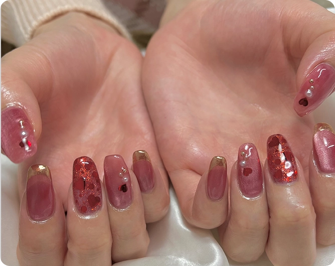 烏丸御池の自爪に優しいジェルネイルサロンPlaisir-Nail-｜削らないパラジェルで薄い爪・二枚爪・弱い爪も安心してネイルを楽しめる大人女性向けネイルサロン