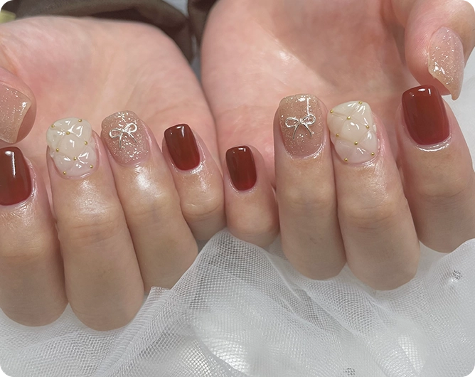 烏丸御池の自爪に優しいジェルネイルサロンPlaisir-Nail-｜削らないパラジェルで薄い爪・二枚爪・弱い爪も安心してネイルを楽しめる大人女性向けネイルサロン