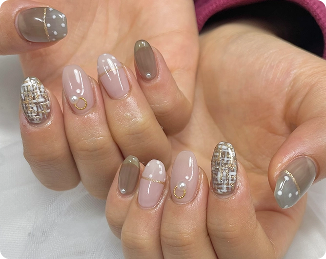 烏丸御池の自爪に優しいジェルネイルサロンPlaisir-Nail-｜削らないパラジェルで薄い爪・二枚爪・弱い爪も安心してネイルを楽しめる大人女性向けネイルサロン